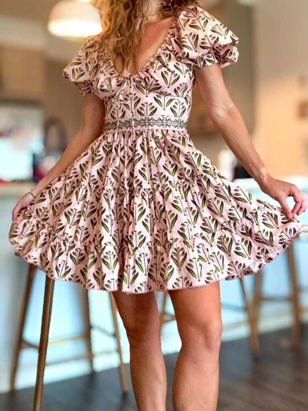 Agua by Agua Bendita Women's Multi Dress (Size Small) - Whimsical - Worn Once